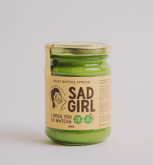 SILKY MATCHA SPREAD - I Miss You So Matcha - Sad Girl Matcha